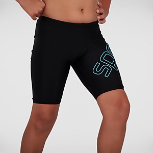 Boys' Boom Logo Placement Jammer Black