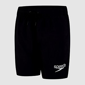 Klassische Badeshorts 33 cm Rot für Jungen
