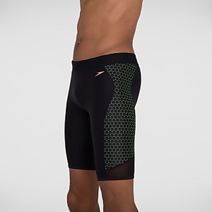 Men's Mesh Placement Jammer Black