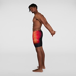 Herren Placement Schwimmhose in Schwarz