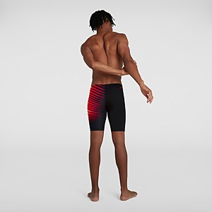 Herren Placement Schwimmhose in Schwarz