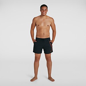 Herren Boom Logo 16" Badeshorts in Schwarz