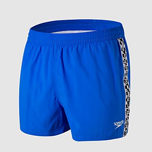 Men's Retro 13" Swim Shorts Blue - XS