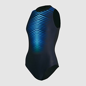Women's Digital Placement Hydrasuit Swimsuit Black