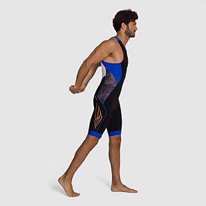 FASTSKIN XENON TRISUIT Mens BLACK/BLUE