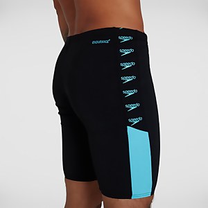 Men's Boom Logo Splice Jammer Black