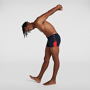 Boxer de bain Homme Boom Logo Splice Bleu marine