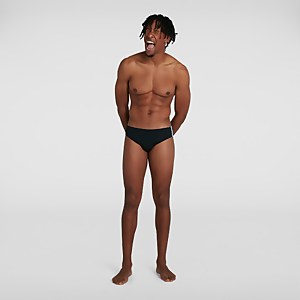 Herren Boom Logo Splice 7 cm Badehose in Schwarz