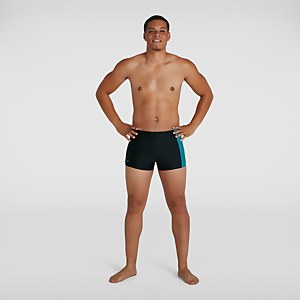 Boxer de bain Homme Color-block Noir