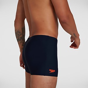 Boxer de bain Homme Color-block Bleu marine
