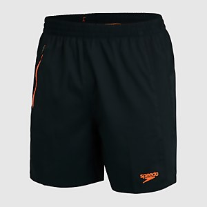 Short de bain Homme Pro Ventilé 16 pouces Noir