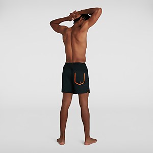 Short de bain Homme Pro Ventilé 16 pouces Noir