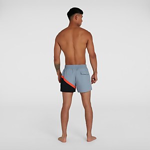 Men's Colourblock 14" Swim Short Grey