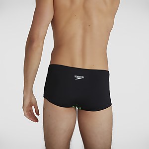 Herren 17 cm Club Training Placement Badehose in Schwarz