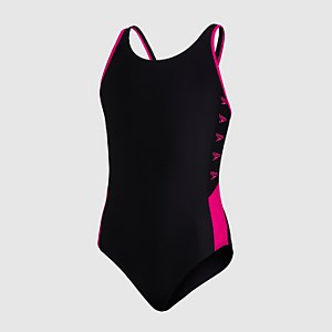Maillot de bain Fille Boom Logo Splice Muscleback Noir