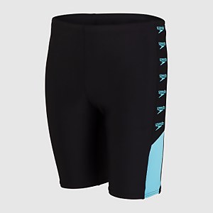 Boys' Boom Logo Splice Jammer Black