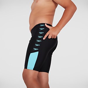 Boys' Boom Logo Splice Jammer Black