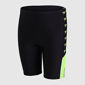 Boys' Boom Logo Splice Jammer Black