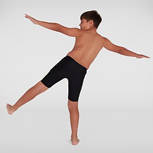 Boys' Boom Logo Splice Jammer Black