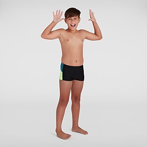 Jungen Dive Aquashorts in Schwarz