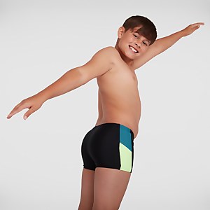 Jungen Dive Aquashorts in Schwarz