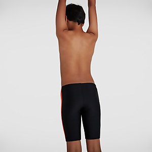 Jungen Colourblock Schwimmhose in Schwarz