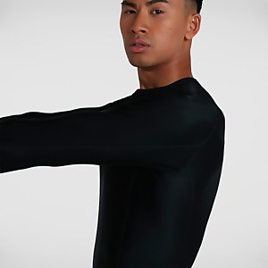 T-shirt rashguard Femme Essential Manches longues Noir