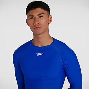 T-shirt rashguard Femme Essential Manches longues Bleu