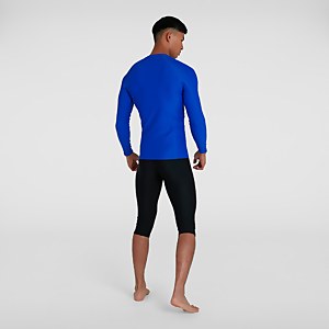 T-shirt rashguard Femme Essential Manches longues Bleu