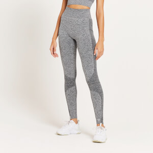 MP Women's Curve High Waisted Leggings - Grey Marl - XXS