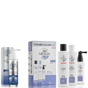 NIOXIN 3-Part System 5 Trial Kit for Chemically Treated Hair with Light Thinning Kit