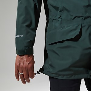 Men's Long Cornice Gore-Tex InterActive Jacket - Dark Green