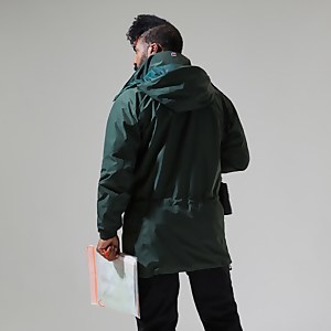 Men's Long Cornice Gore-Tex InterActive Jacket - Dark Green