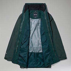 Men's Long Cornice Gore-Tex InterActive Jacket - Dark Green