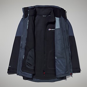 Arran Gemini 3-In-1 Jacke für Herren - Dunkelgrau/Schwarz