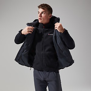 Arran Gemini 3-In-1 Jacke für Herren - Dunkelgrau/Schwarz