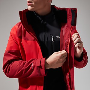 Arran Jacken für Herren - Rot/Dunkelrot