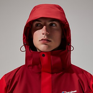 Arran Jacken für Herren - Rot/Dunkelrot