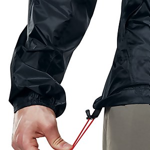 Men's Fast Hike Waterproof Jacket - Dark Grey/ Black