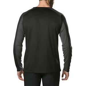Men's Tech Tee Long Sleeve 2.0 - Dark Grey / Black