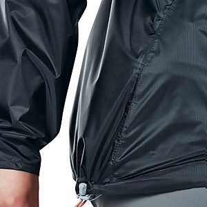 Women's Fast Hike Waterproof Jacket - Dark Grey/ Black