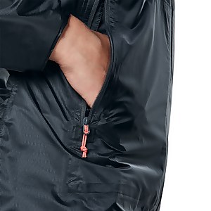 Women's Fast Hike Waterproof Jacket - Dark Grey/ Black