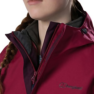 Women's Nalleru 3-in-1 Waterproof Jacket - Red
