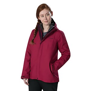 Women's Nalleru 3-in-1 Waterproof Jacket - Red