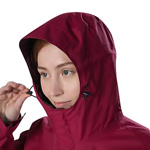 Women's Nalleru 3-in-1 Waterproof Jacket - Red