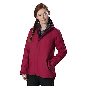Women's Nalleru 3-in-1 Waterproof Jacket - Red