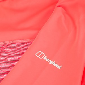 Women's Voyager Tech Tee Long Sleeve Crew - Red