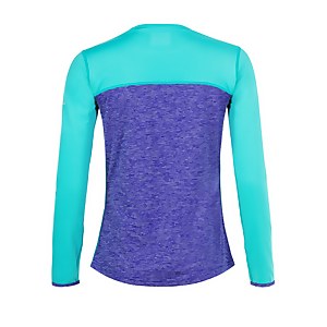 Women's Voyager Tech Tee Long Sleeve Crew - Blue