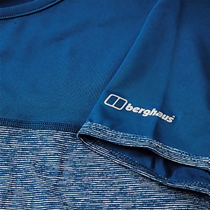 Women's Voyager Tech Tee SS Crew - Blue