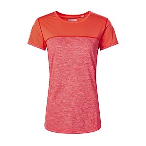 Women's Voyager Tech Tee Short Sleeve Crew - Red - 8